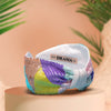 Multicolor Camouflage Knotted Headband -Pastel