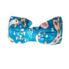Blue Deer Printed Knotted Headband