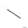 Gold Plated Hair Band with Emerald Green Crystals and Transparent Stones