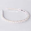 White Pearl and Crystals Hair Band