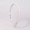 White Pearl and Crystals Hair Band