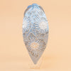 Flora Embellished Knotted Hair Band - Blue