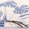 Black Crystal Pin (Set of 2)
