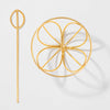 Tara Bun Holder - Gold