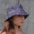 Denim Embellished Bucket Hat - Dark Blue