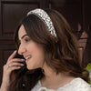 Rosemary Flat Hair Band - Silver