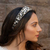 Rosemary Flat Hair Band - Grey