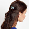 Green Floral Bob Pins - Set of 2