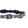 Crystal Headband-Charcoaled Grey