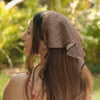 Lea Noir Headscarf - Brown