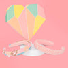 Glam Gift Box with 2 Embroidered Puff Hair Bands - Multi