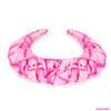 Barbie Satin Ruffle Hair Band - Shades of Pink