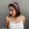 Lucy Headband - Neon & Lilac