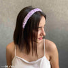 Lucy Headband - Neon & Lilac