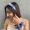 Plaid Flatband & Scrunchie Set