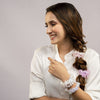 Luxury Scrunchies Set of 5 with Free Pouch - Holographic Gift Set