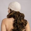 Shimmer & Glitter Turban - Latte