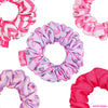 Barbie Satin Scrunchies - Set of 5 - Shades of Pink