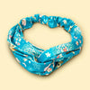 Blue Deer Printed Turban