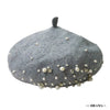 EmbellishedBeret - Grey