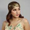 Metallic Turban - Gold