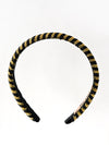 GEOMETRIC BEAD WORK HAIRBAND - Hair Drama Company